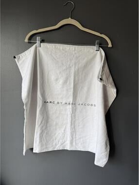 Marc by Marc Jacobs White Cotton Dustbag